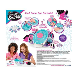 ست مانیکور و طراحی ناخن 5 در 1 Shimmer N Sparkle-اسباب بازی